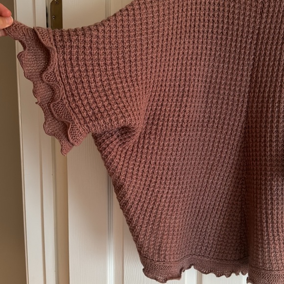 Anthropology open soft knitted sweater - Picture 6 of 7